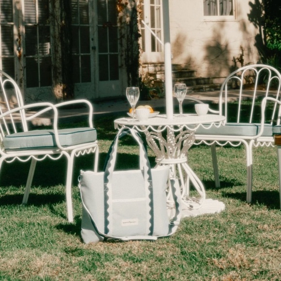 🆕BUSINESS & PLEASURE CO. Cooler Tote Bag in Rivie Green - Picture 8 of 10